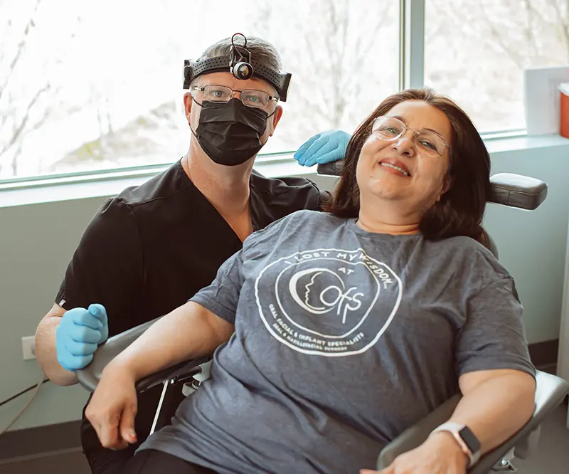 Dr.Thompson and a Patient